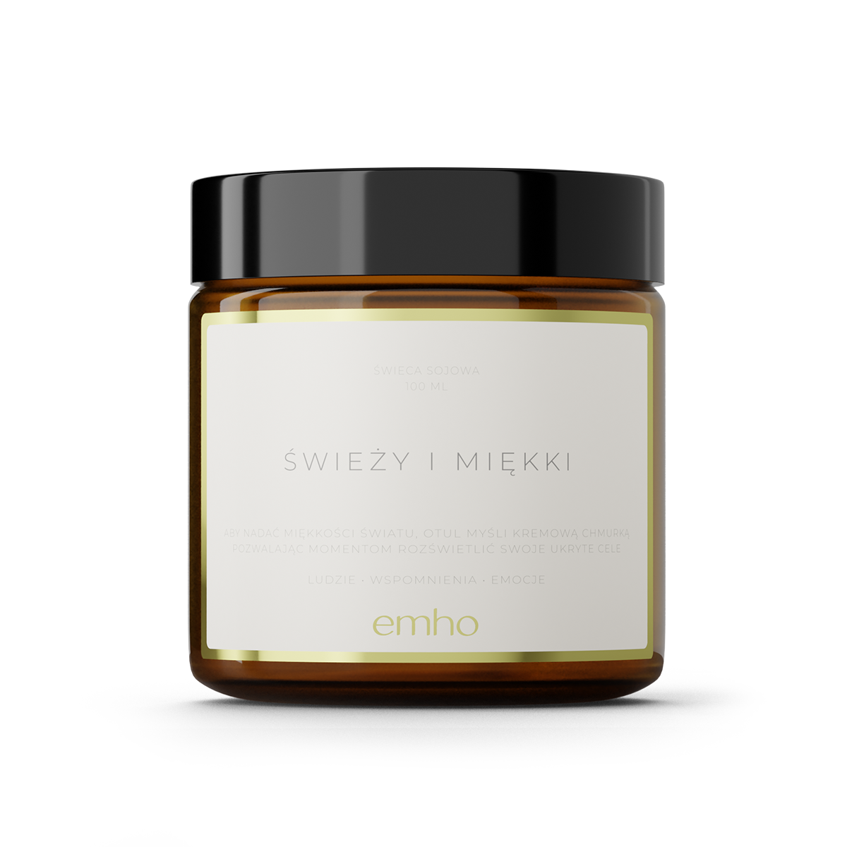 świeca sojowa ŚWIEŻY I MIĘKKI