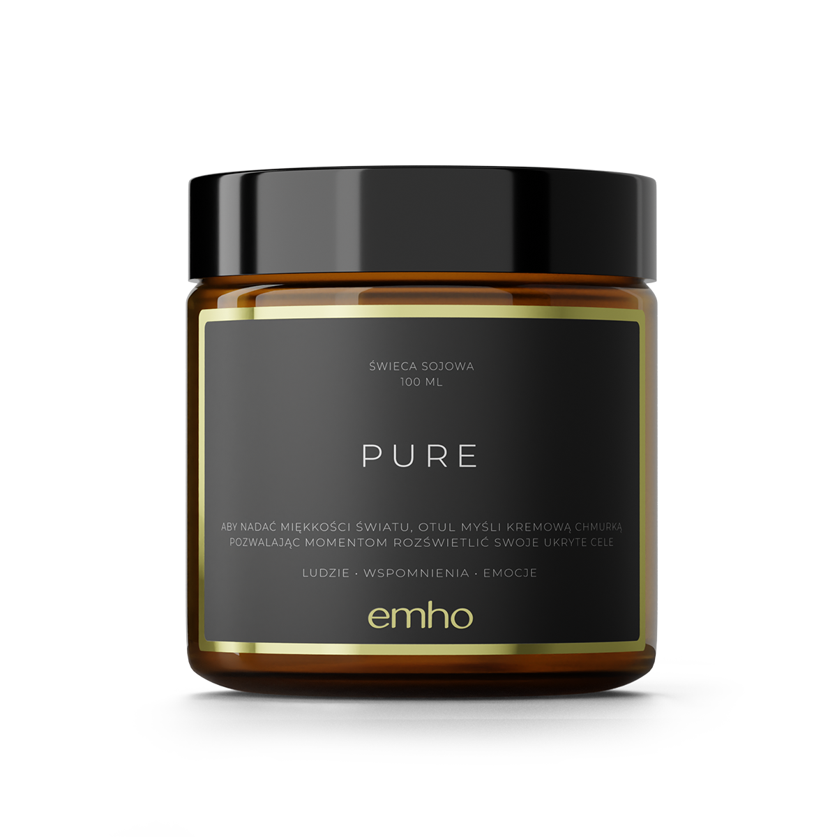 bezzapachowa świeca sojowa