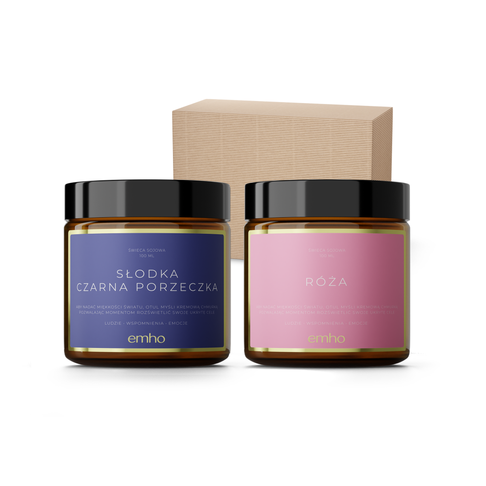 zestaw zapachowe świece sojowe naturalne