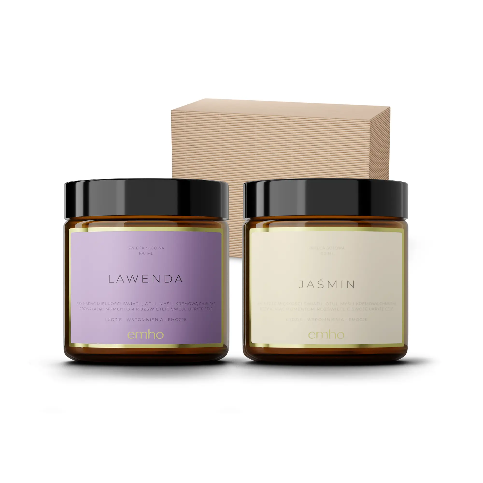 Świece naturalne sojowe EMHO
