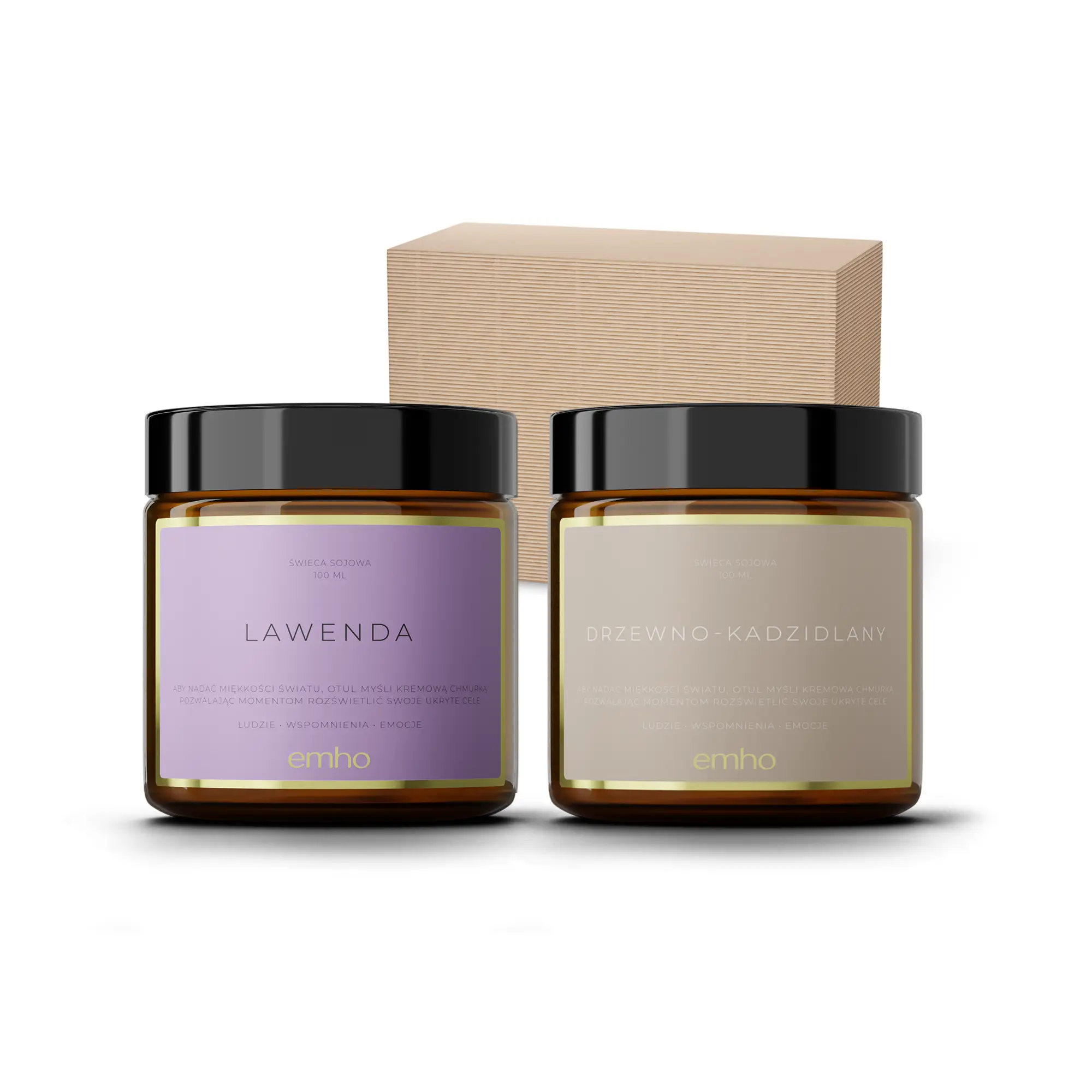 Zestaw świec sojowych - unikalne zapachy