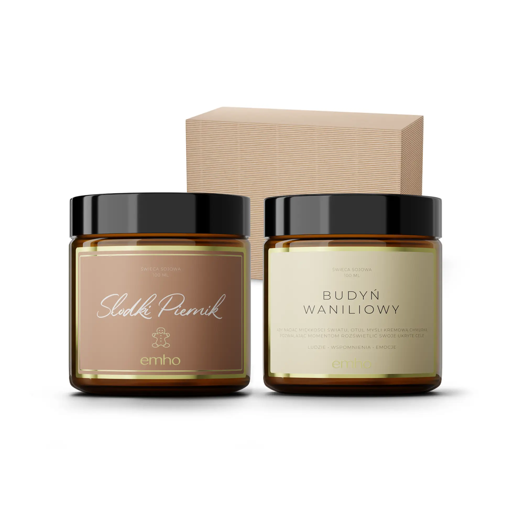 świąteczne świece deserowe