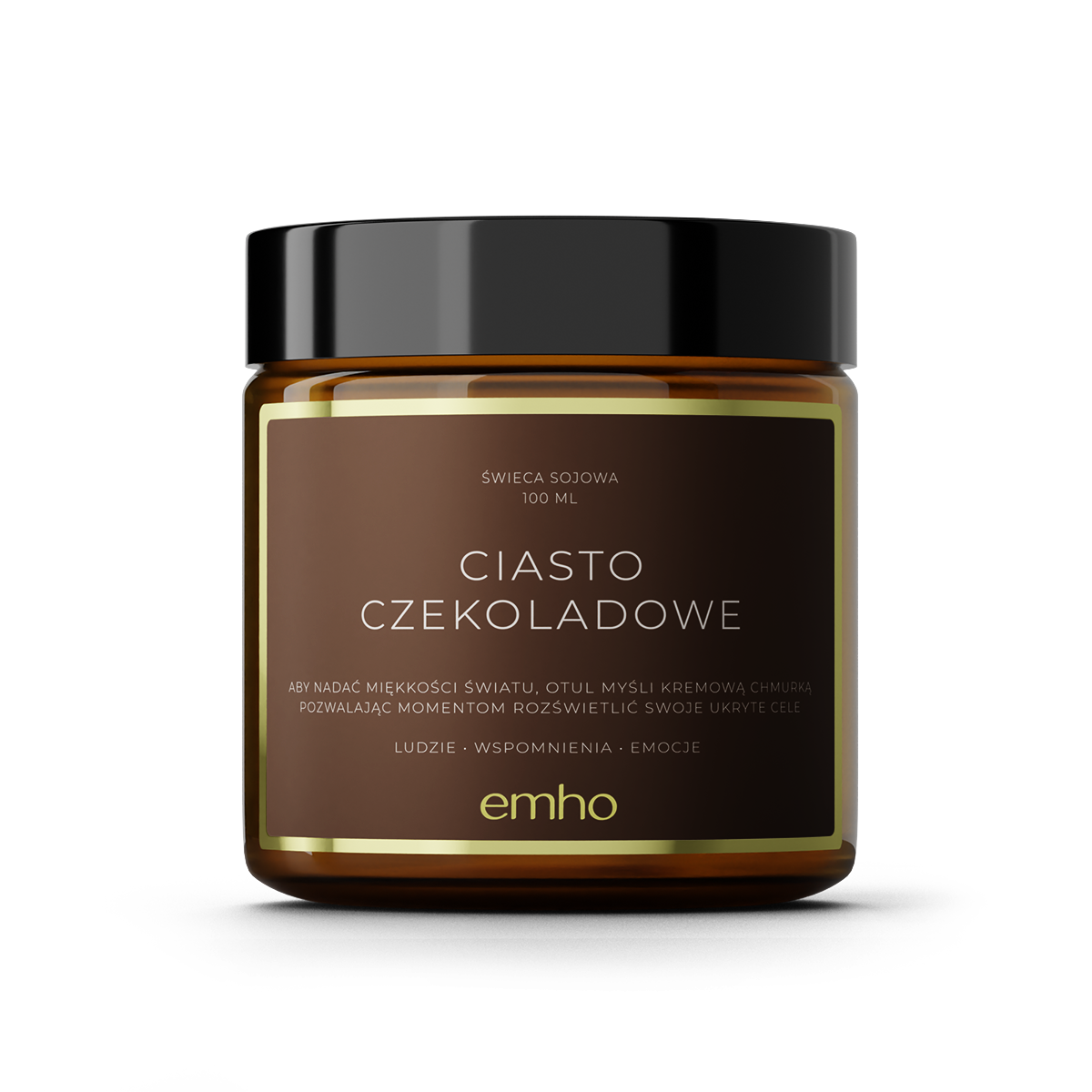 świeca sojowa ciasto czekoladowe