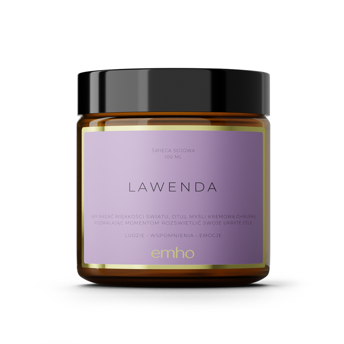 świeca sojowa lawendowa