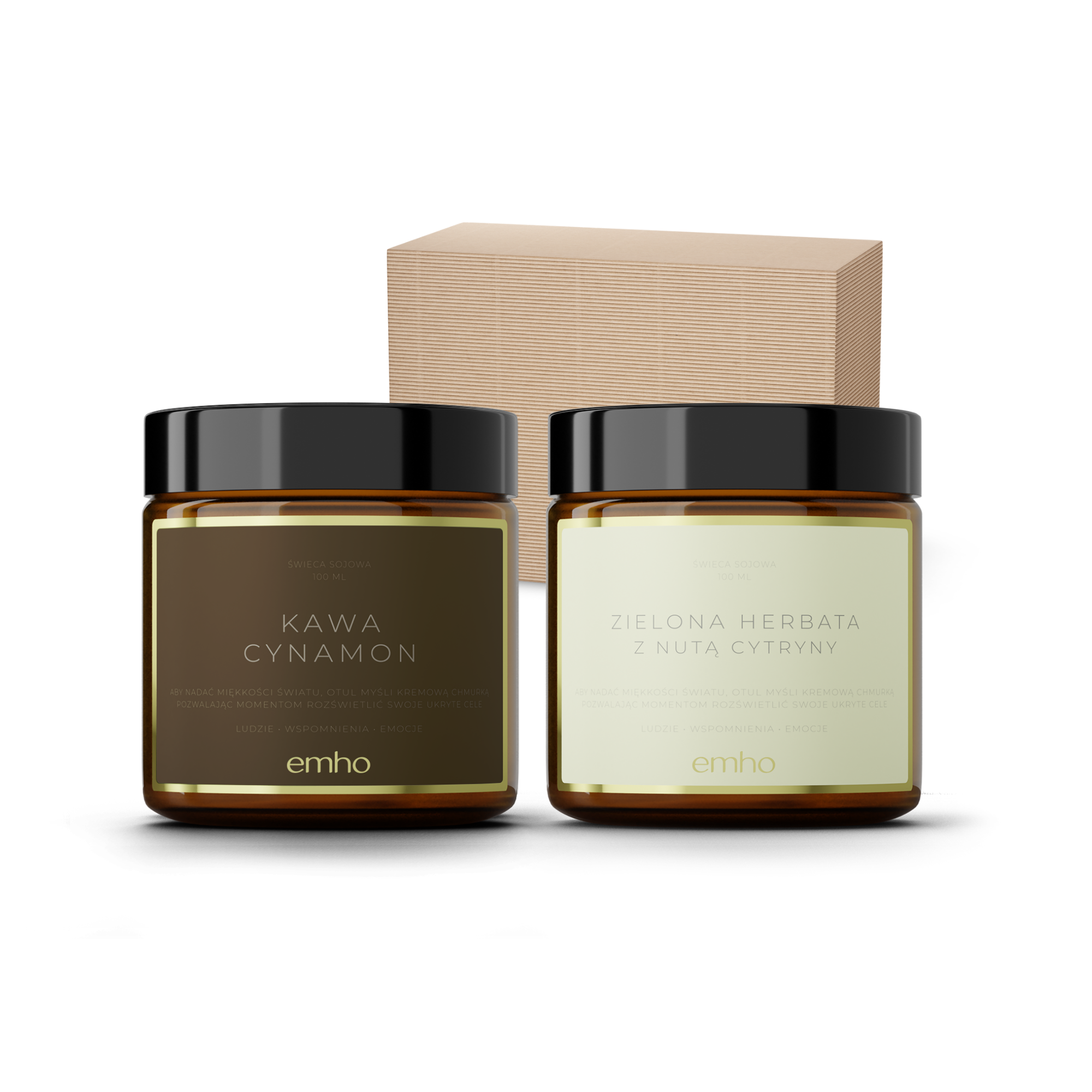 Zestaw świec KAWA+HERBATA