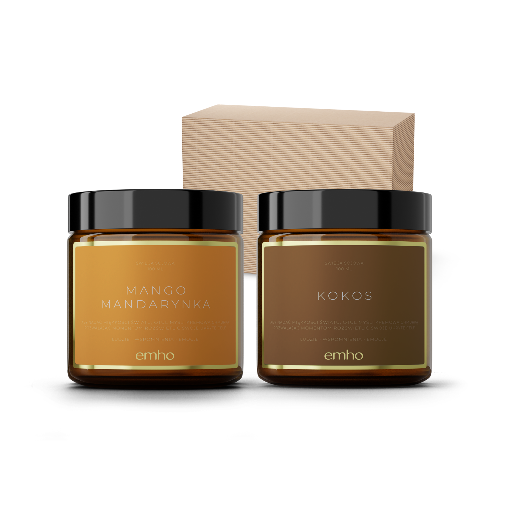 Zestaw świec MANGO+KOKOS