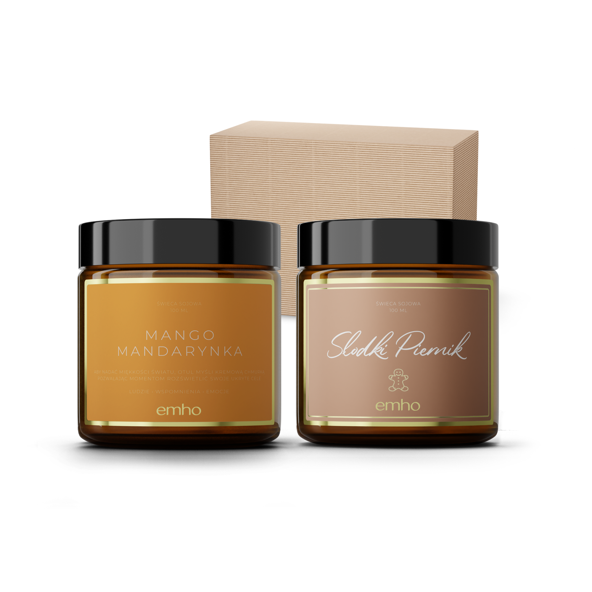 Zestaw świec MANGO+PIERNIK
