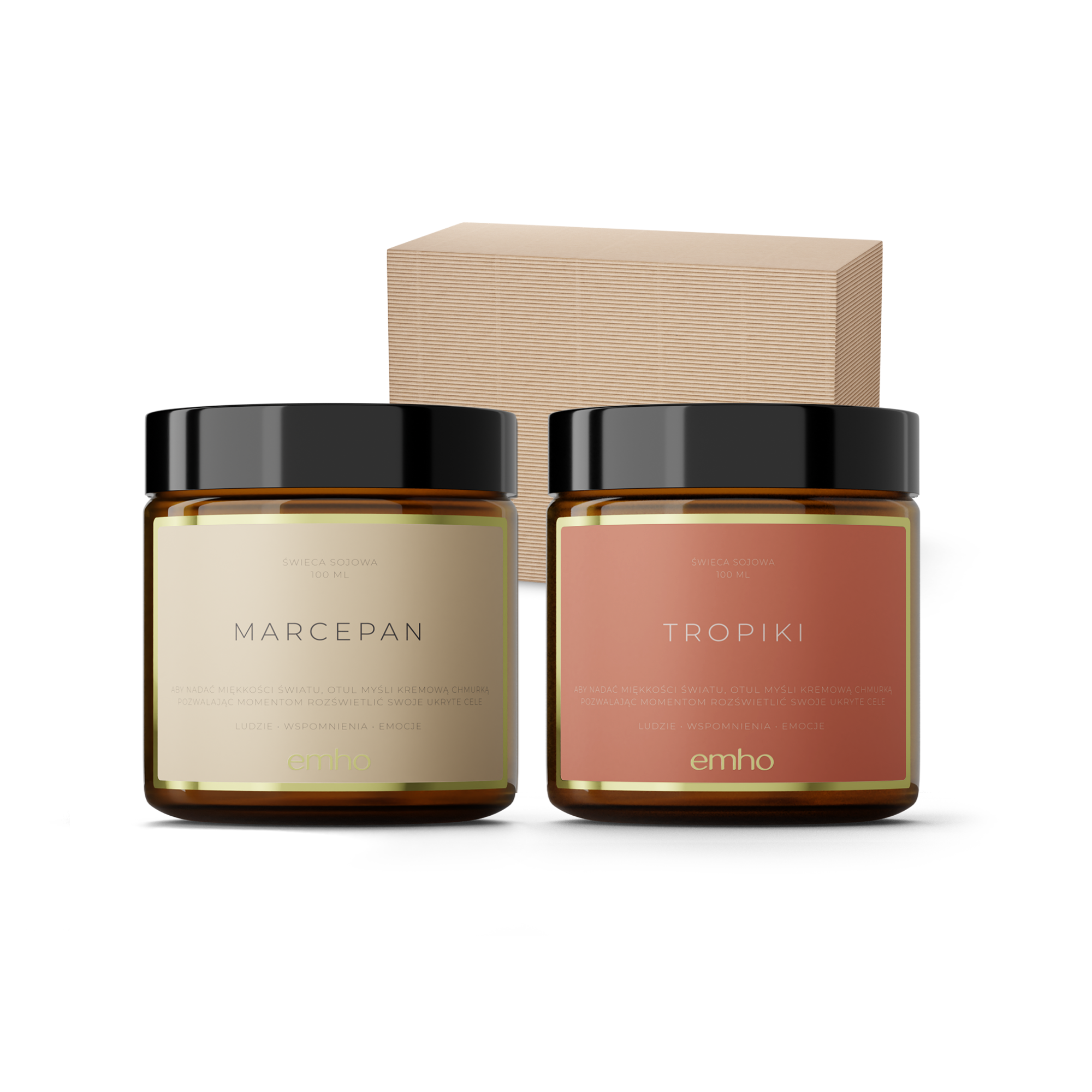 Zestaw świec MARCEPAN+TROPIKI