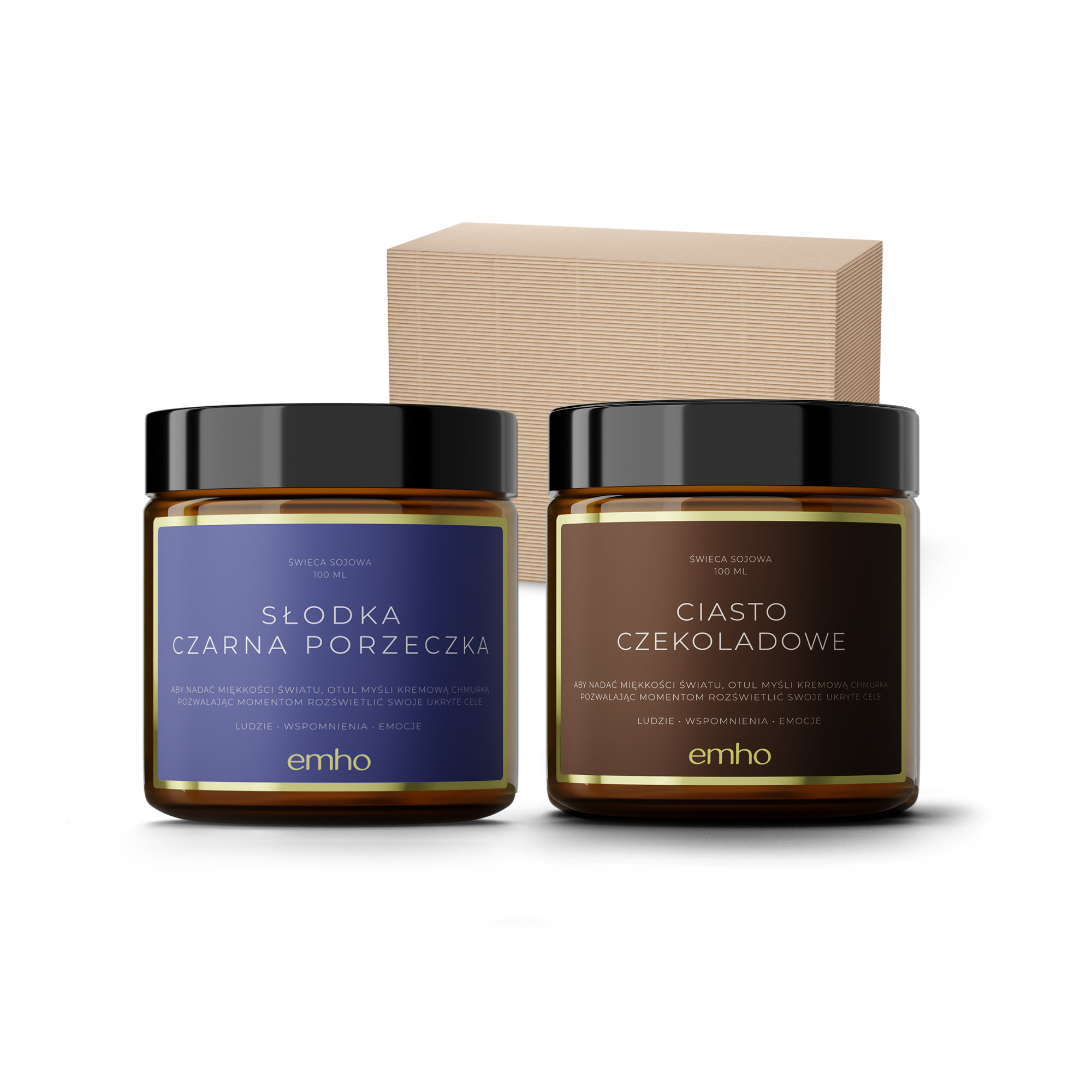 Zestaw świec PORZECZKA+CIASTO