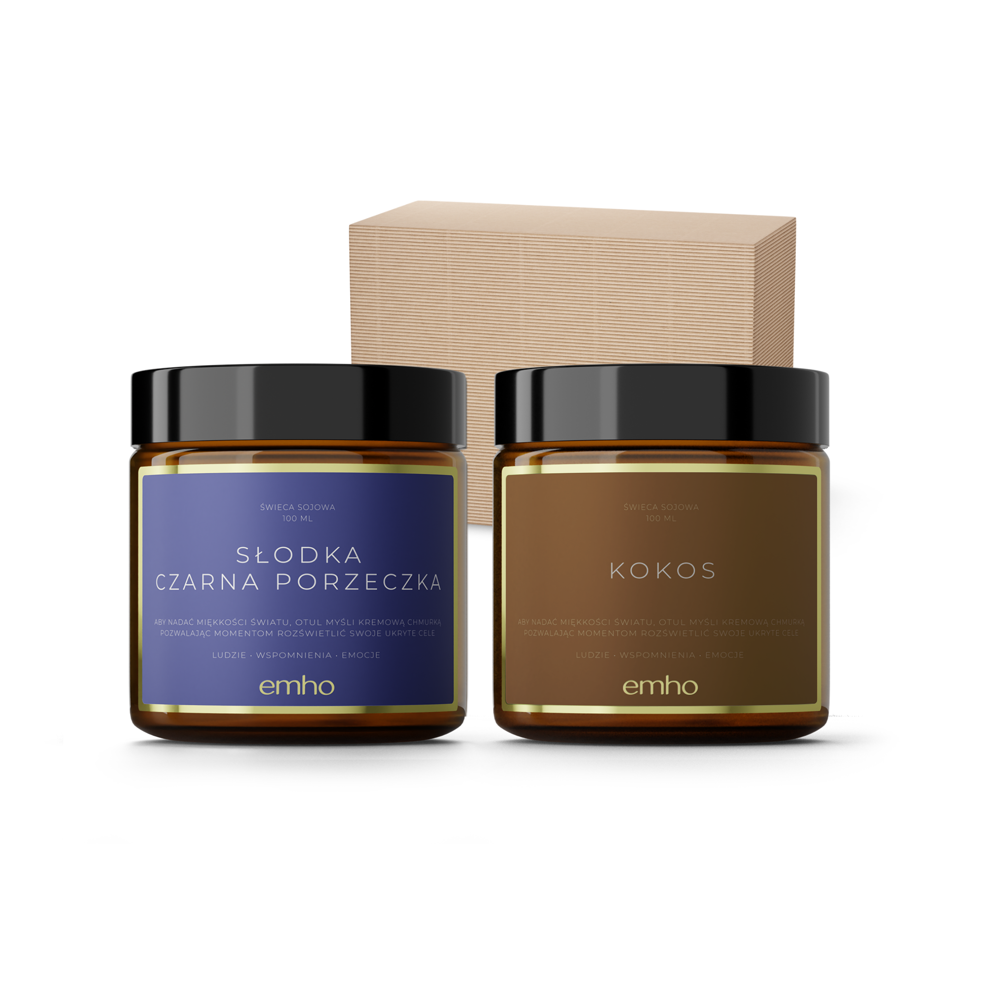 Zestaw świec PORZECZKA+KOKOS