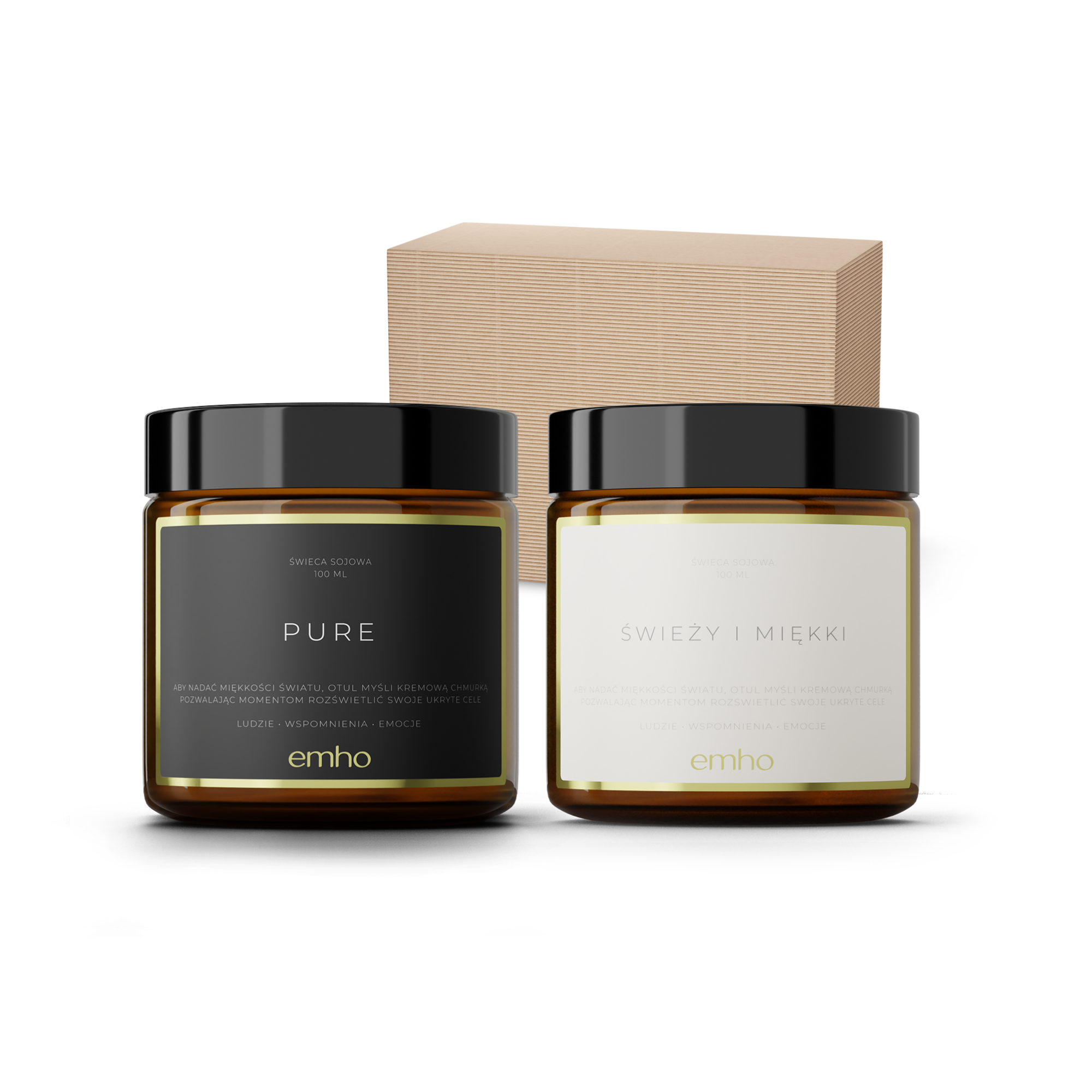 Zestaw świec ŚWIEŻY+PURE