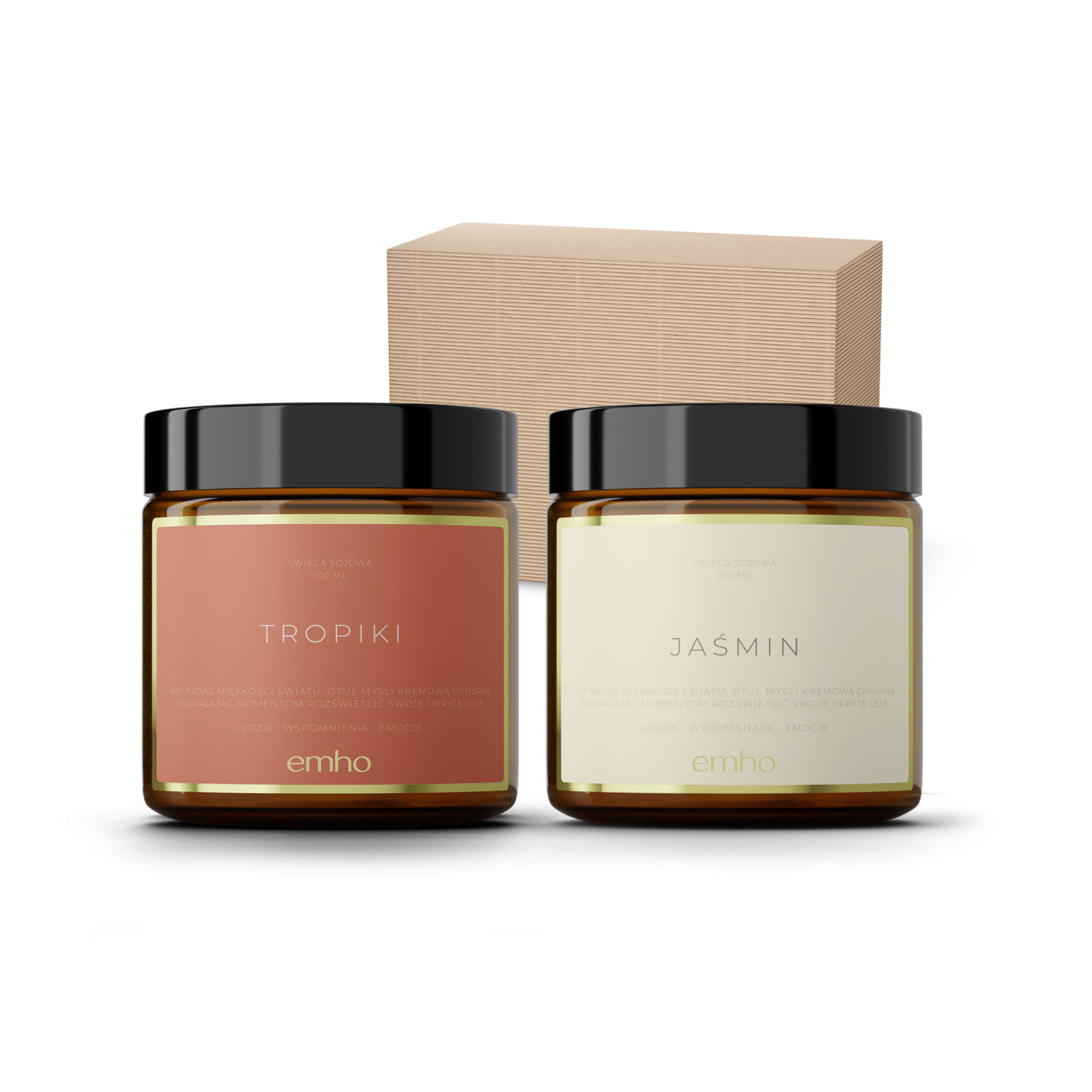 Zestaw świec TROPIKI+JAŚMIN