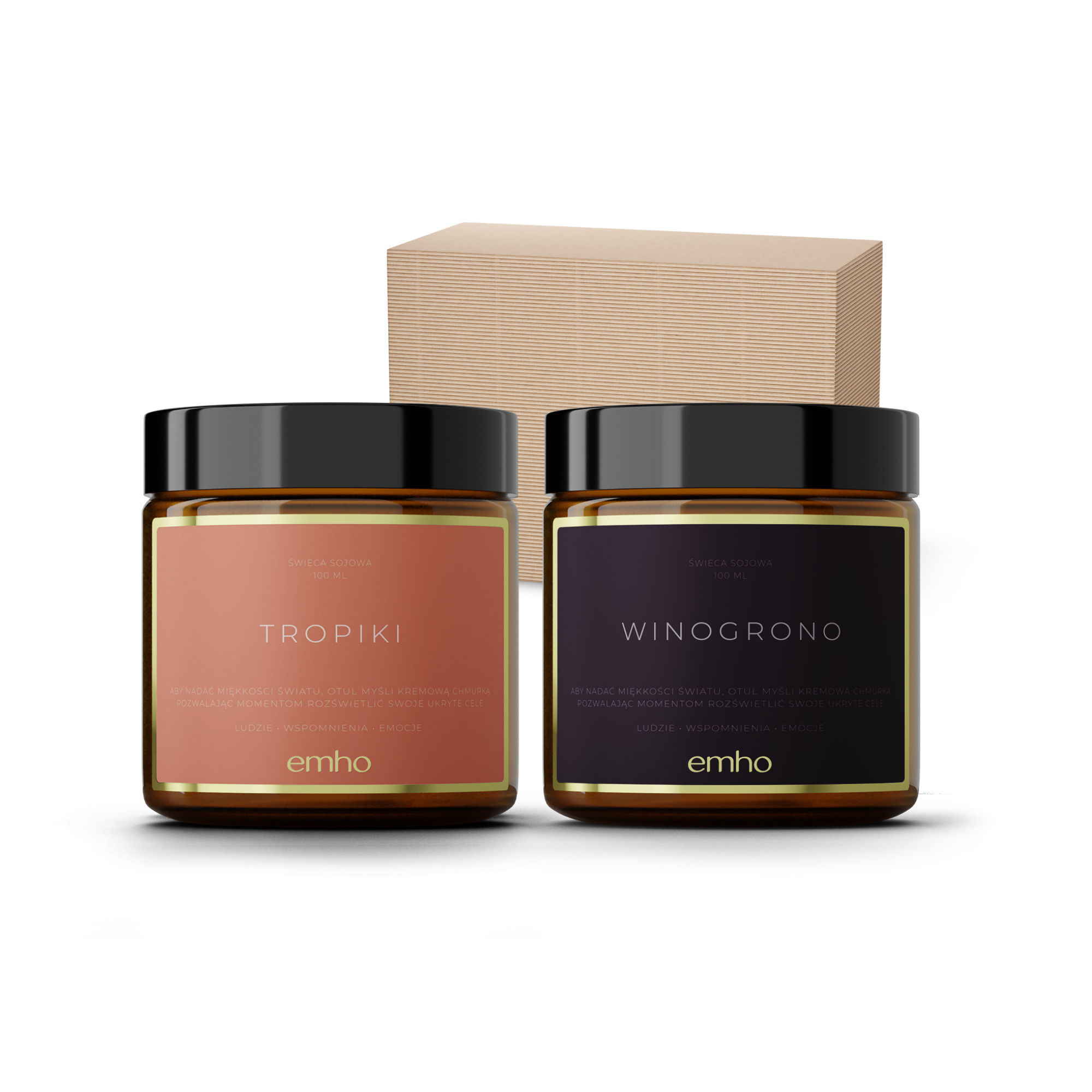 Zestaw świec TROPIKI+WINOGRONO